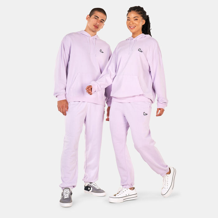 Converse Go-To Chuck Taylor Sneaker Patch Logo Joggers Purple Converse Go-To Chuck Taylor Sneaker Patch Logo Joggers Purple image number 2