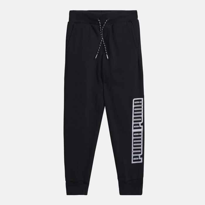 PUMA Kids' Alpha Sweatpants Black PUMA Kids' Alpha Sweatpants Black image number 0