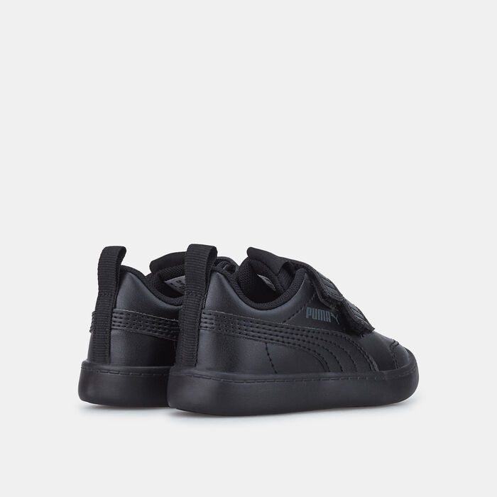 PUMA Kids' Courtflex V2 Shoe (Baby and Toddler) Black PUMA Kids' Courtflex V2 Shoe (Baby and Toddler) Black image number 2