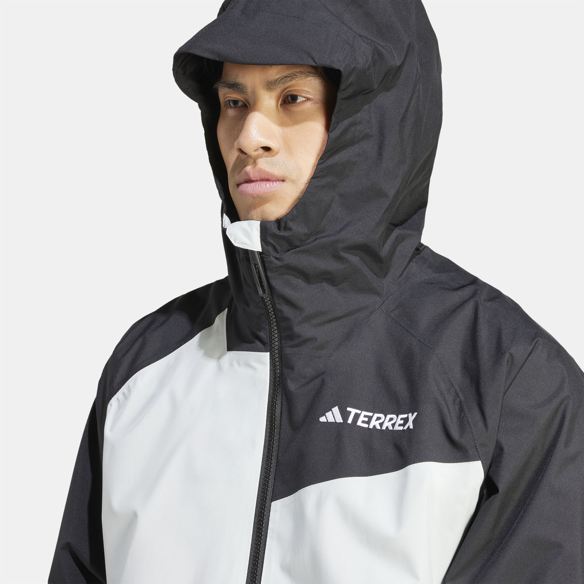 Adidas mens rain jacket with hood clearance