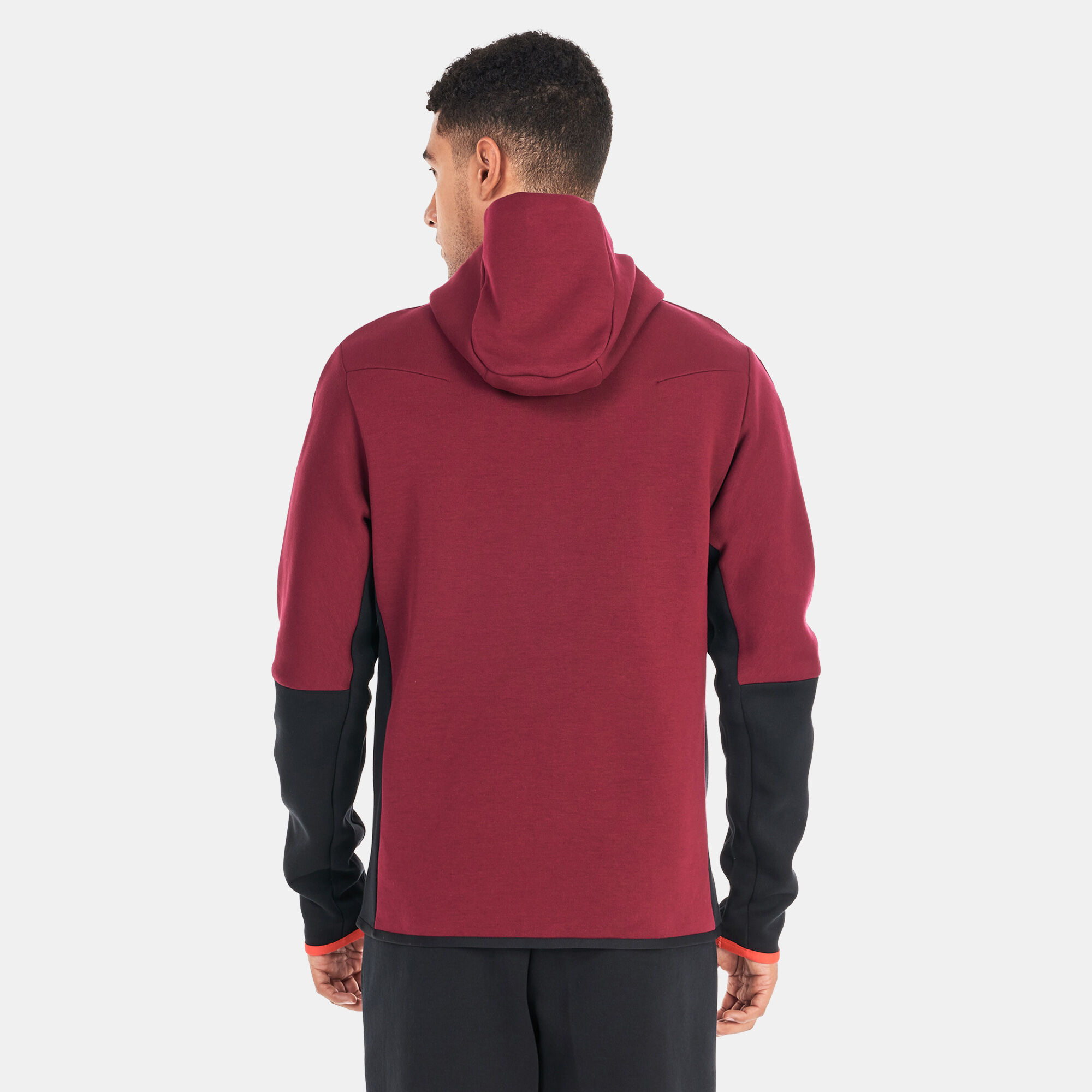 Men s Sportswear Tech Fleece Full Zip Hoodie Maroon Nike in KSA SSS