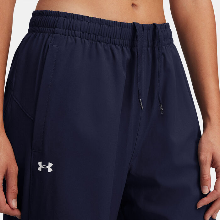 Under Armour Women's Rival Wide Leg Pants Blue Under Armour Women's Rival Wide Leg Pants Blue image number 3