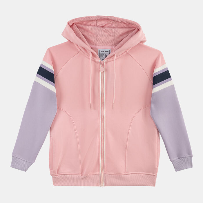 Sun and Sand Sports Kids' Colourblock Hoodie Pink Sun and Sand Sports Kids' Colourblock Hoodie Pink image number 0
