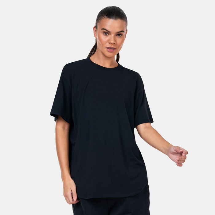 Nike Women's One Dri-FIT Training Top Black Nike Women's One Dri-FIT Training Top Black image number 0