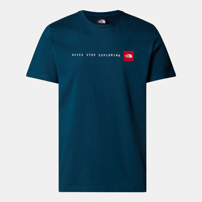 The North Face Men's Never Stop Exploring T-Shirt Green The North Face Men's Never Stop Exploring T-Shirt Green image number 0