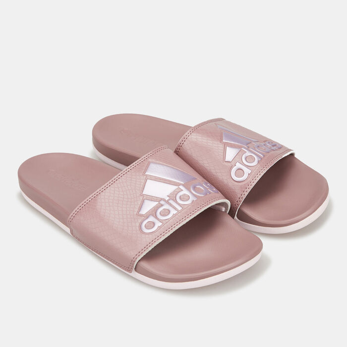 adidas Women's Adilette Comfort Slides Pink adidas Women's Adilette Comfort Slides Pink image number 0