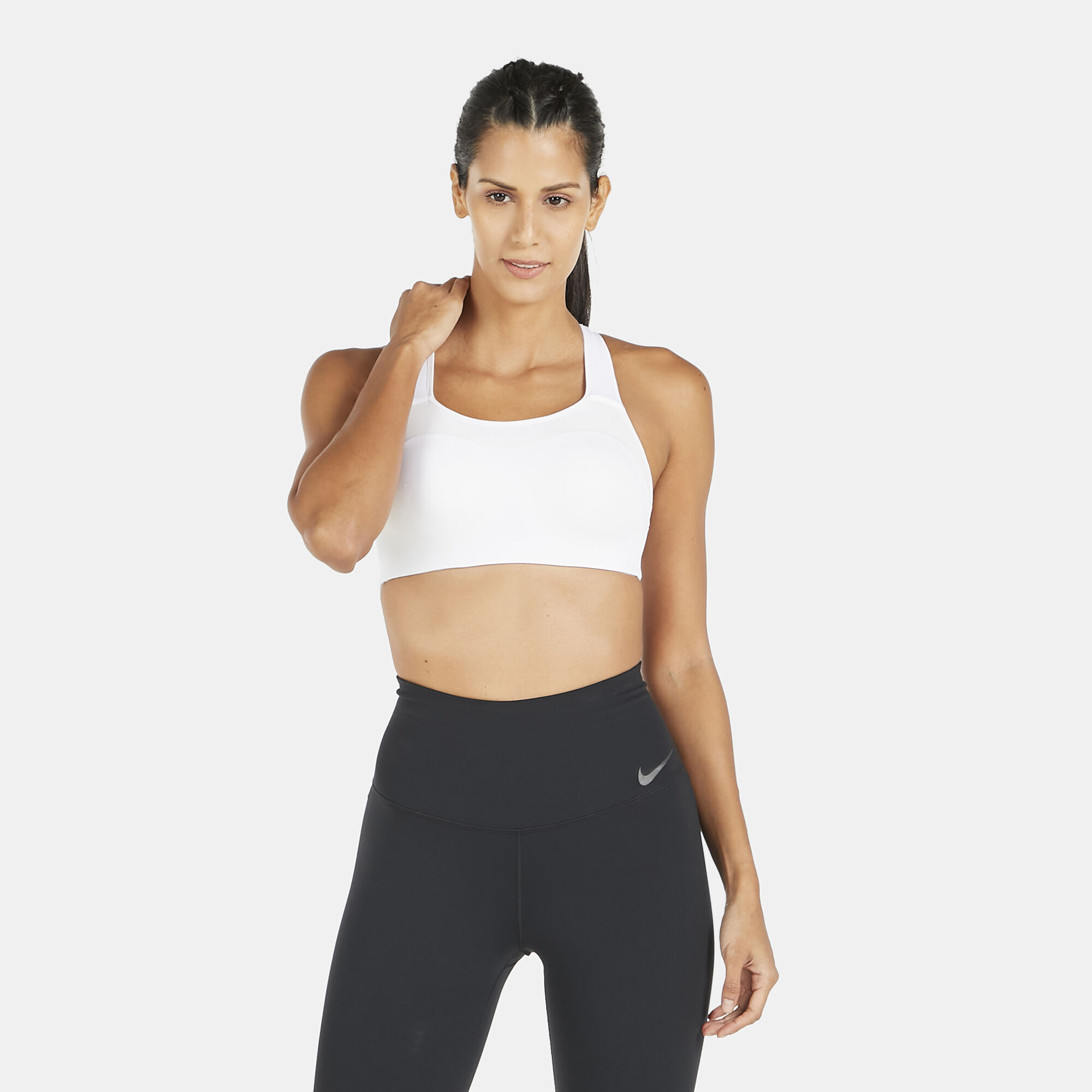 Buy Nike Women s Pro Alpha Sports Bra White in KSA SSS