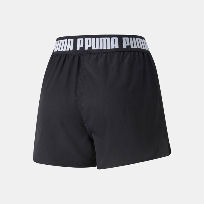 PUMA Women's Strong 3-Inch Training Shorts Black PUMA Women's Strong 3-Inch Training Shorts Black image number 1