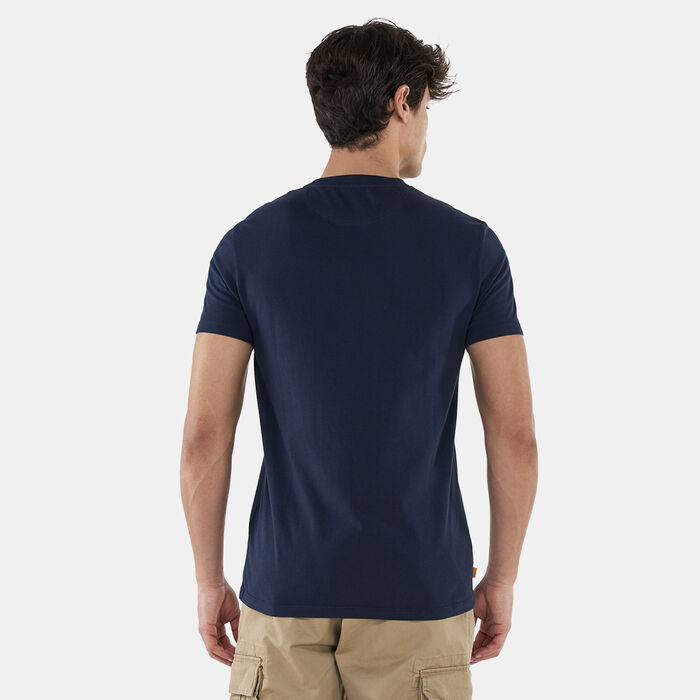 Timberland Men's Dunstan River Pocket T-Shirt Blue Timberland Men's Dunstan River Pocket T-Shirt Blue image number 1