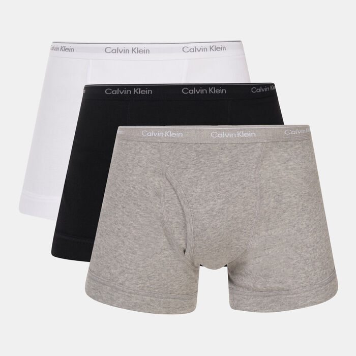 Calvin Klein Men's Trunk Briefs (3 Pack) Multi-Color Calvin Klein Men's Trunk Briefs (3 Pack) Multi-Color image number 0
