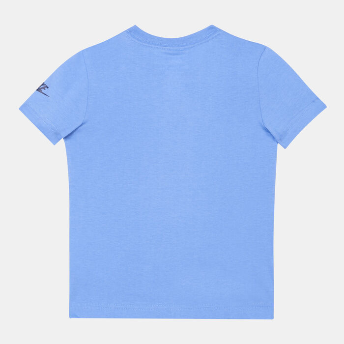 Nike Kids' Puzzle Just Do It T-Shirt Blue Nike Kids' Puzzle Just Do It T-Shirt Blue image number 1