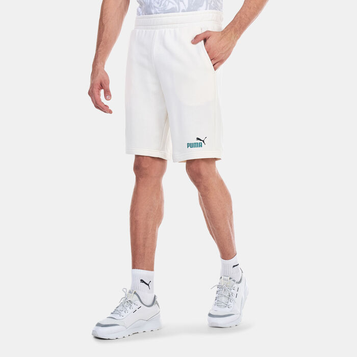 PUMA Men's Essentials+ Two-Tone Shorts Beige image number 0