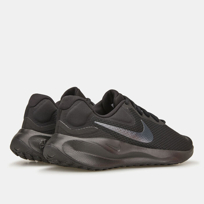 Nike Women's Revolution 7 Road Running Shoes Black Nike Women's Revolution 7 Road Running Shoes Black image number 3