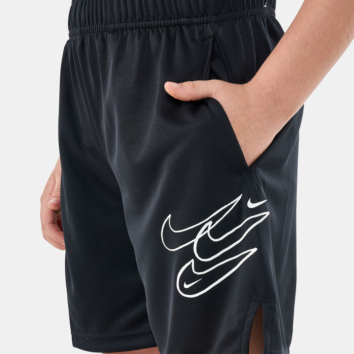 Nike Kids' Dri-FIT Training Shorts (Older Kids) Black image number 3
