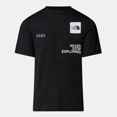 The North Face Men’s Foundation Mountain Coordinates T-Shirt Black