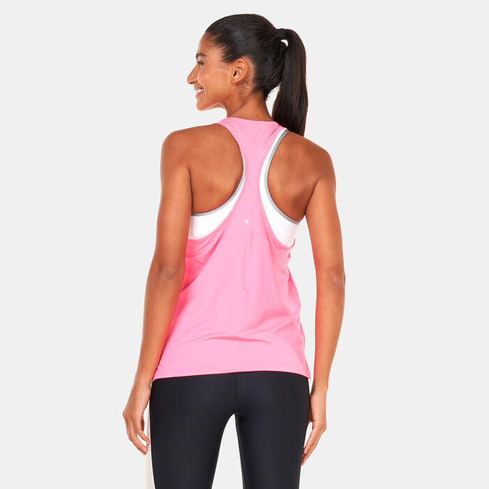 Under Armour Women's Rush Energy Tank Top Pink Under Armour Women's Rush Energy Tank Top Pink image number 1