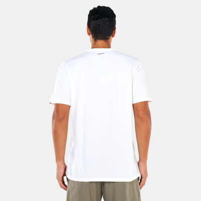 adidas Men's Strength Training AEROREADY Graphic T-Shirt White