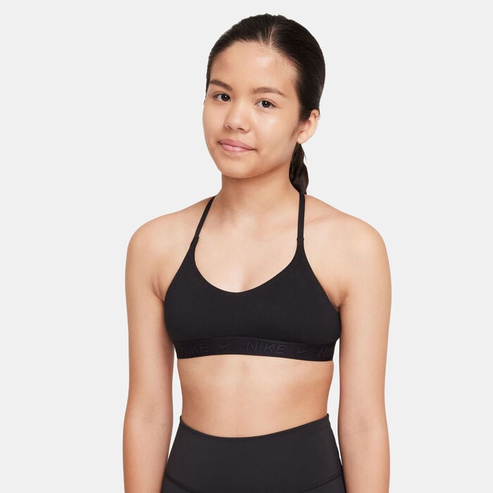 Nike Kids' Indy Sports Bra Black Nike Kids' Indy Sports Bra Black image number 0