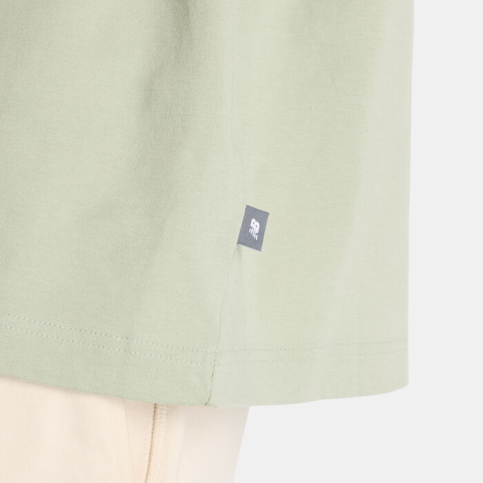 New Balance Women's Flower Shoe T-Shirt Green New Balance Women's Flower Shoe T-Shirt Green image number 3