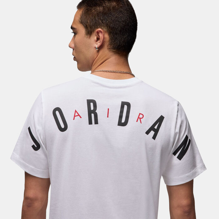 Jordan Men's Air Stretch T-Shirt White Jordan Men's Air Stretch T-Shirt White image number 4