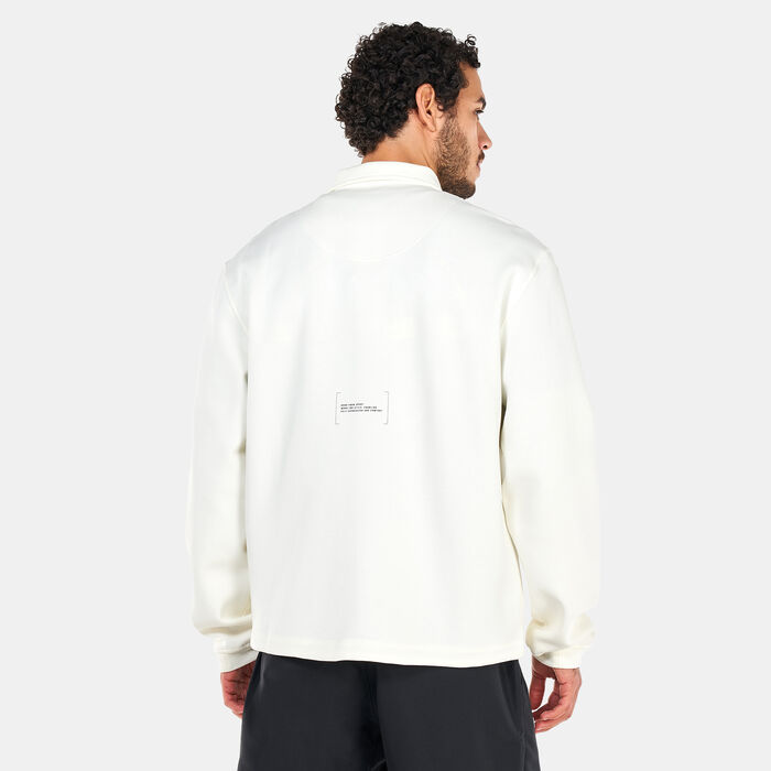 adidas Men's Coach Jacket Beige adidas Men's Coach Jacket Beige image number 1