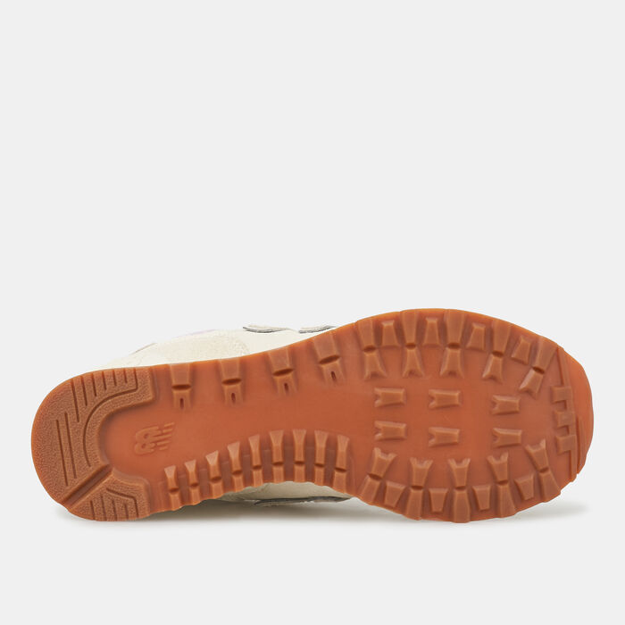 New Balance Women's 574 Shoe Beige image number 3