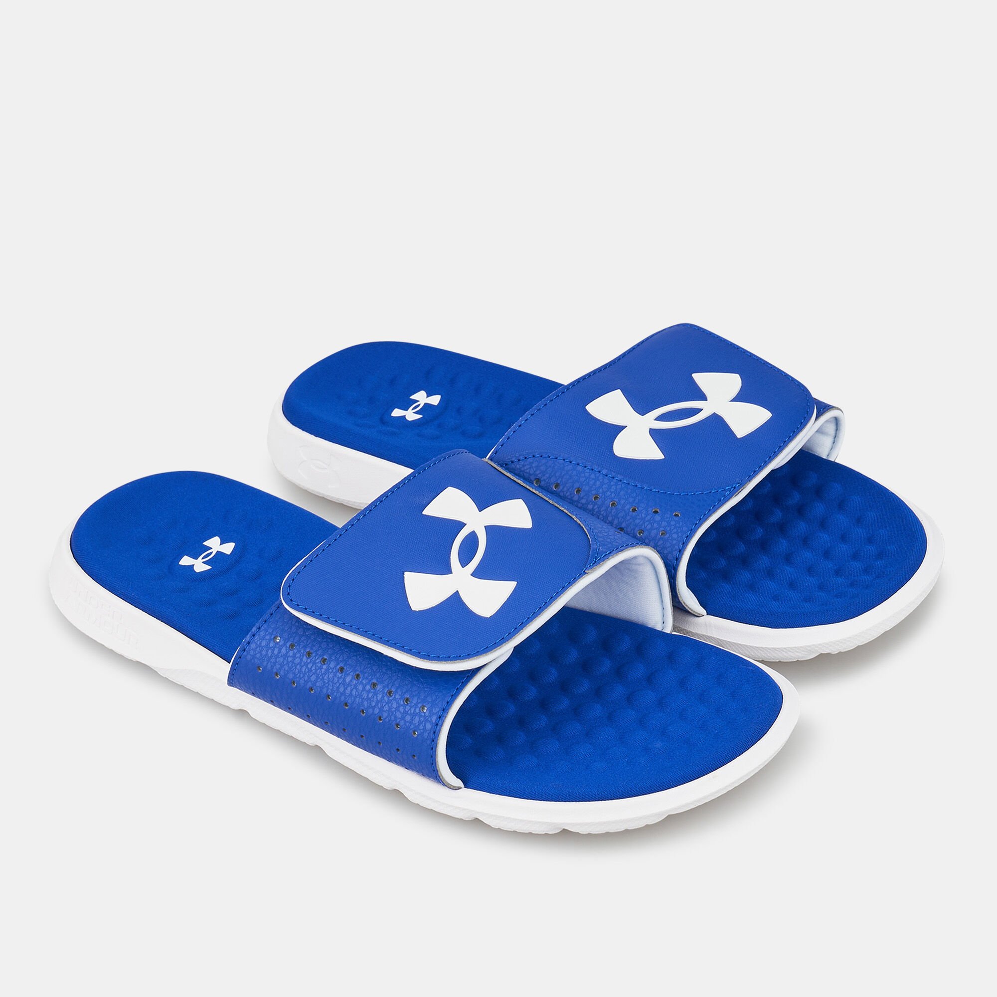 Men s UA Ignite Pro Slides Blue Under Armour in KSA SSS