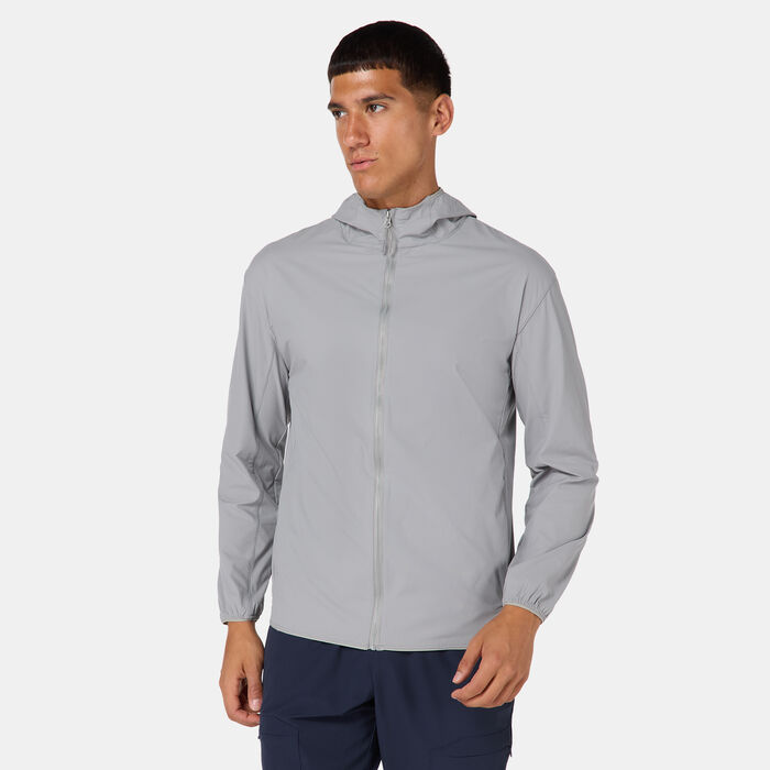 Sun and Sand Sports Men's Classic Shell Parka Jacket Grey image number 0