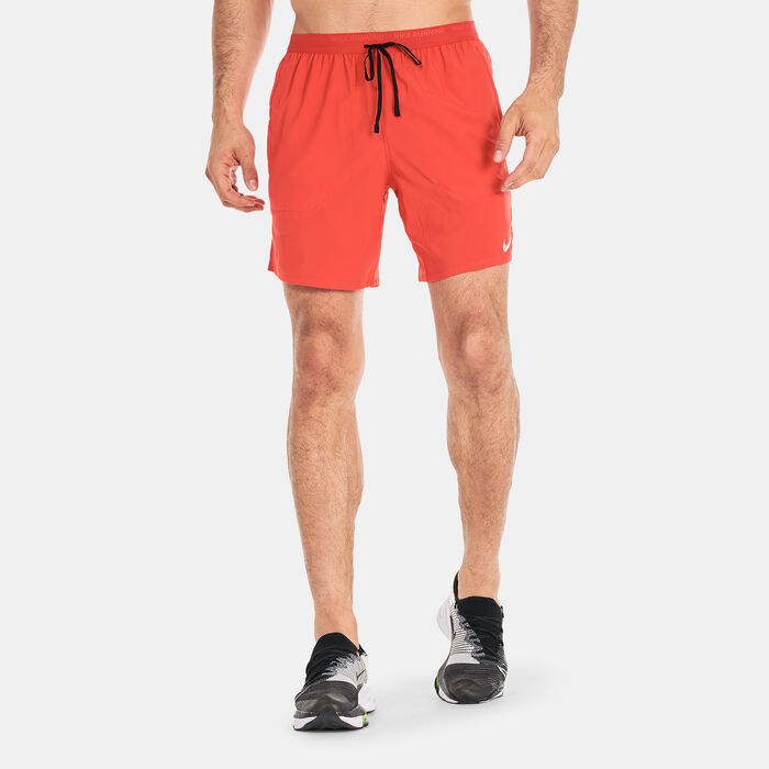 Nike Men's Stride Dri-FIT Running Shorts Red Nike Men's Stride Dri-FIT Running Shorts Red image number 0