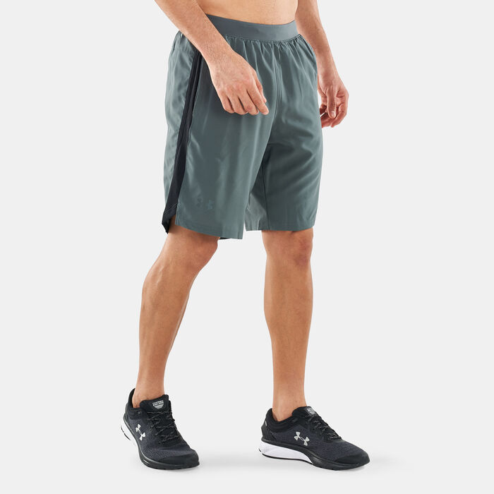 Under Armour Men's Launch Run 9-Inch Shorts Grey image number 0
