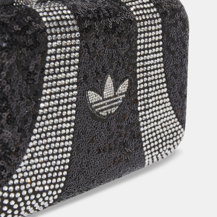 adidas Originals Rhinestone Clutch Bag Black adidas Originals Rhinestone Clutch Bag Black image number 4