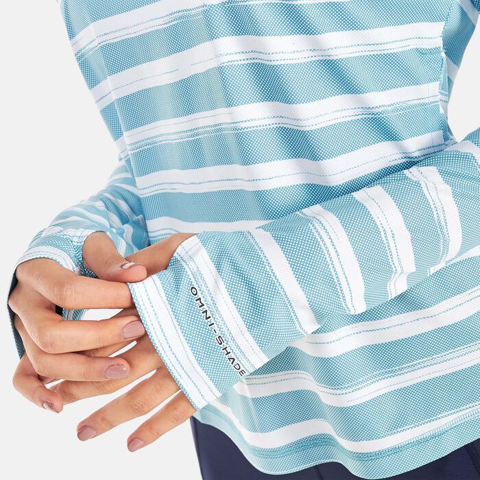 Columbia Women's Sun Deflector Summerdry™ T-Shirt Green Columbia Women's Sun Deflector Summerdry™ T-Shirt Green image number 3