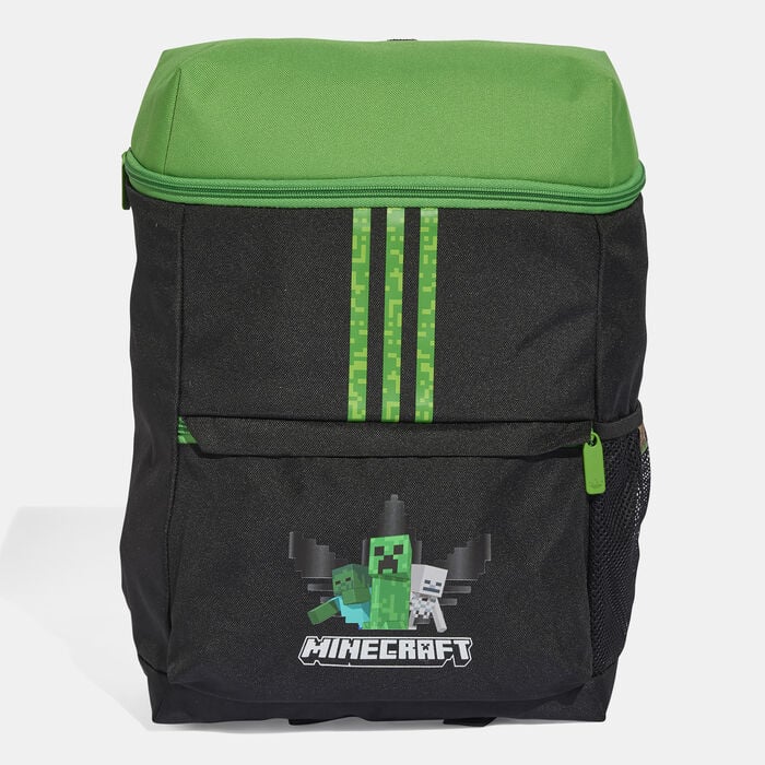 adidas Kids' Minecraft Backpack Black adidas Kids' Minecraft Backpack Black image number 0