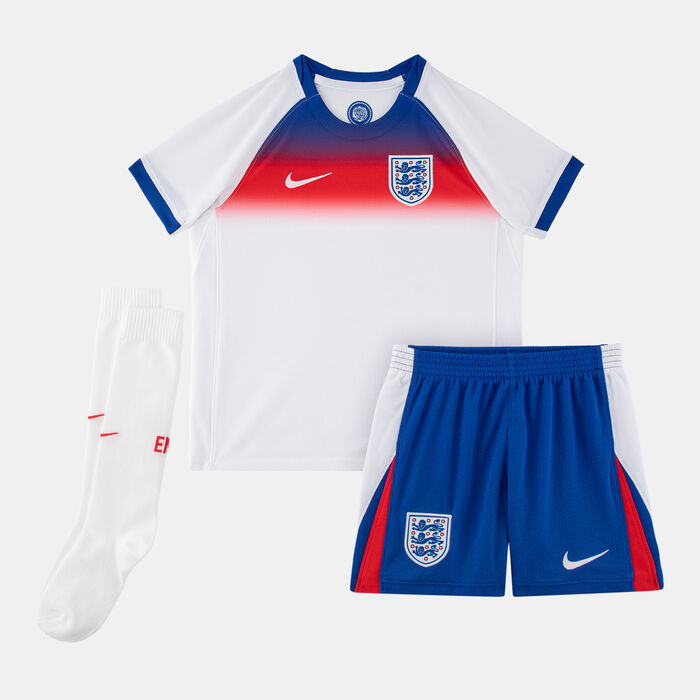 Nike Kids' England 2025 Home Replica Football Kit Blue Nike Kids' England 2025 Home Replica Football Kit Blue image number 0