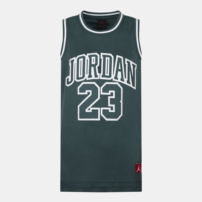 Jordan Kids' 23 Jersey Green Jordan Kids' 23 Jersey Green image number 0