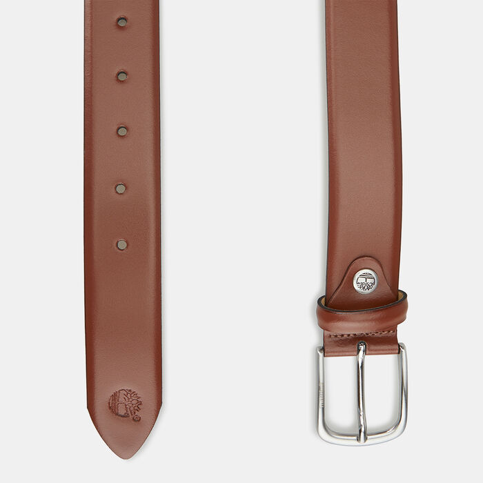 Timberland Men's Leather Belt - M Brown image number 1