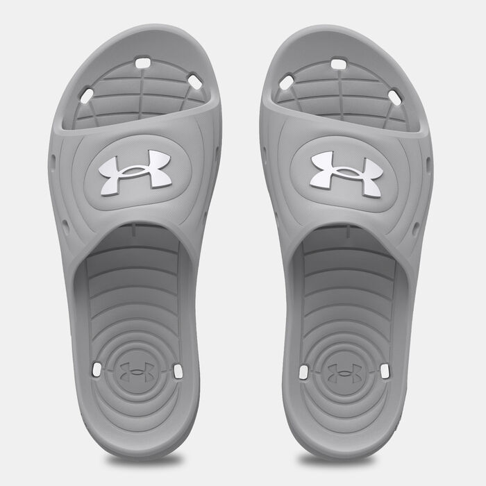 Under Armour Women's UA Locker IV Slides Grey image number 3