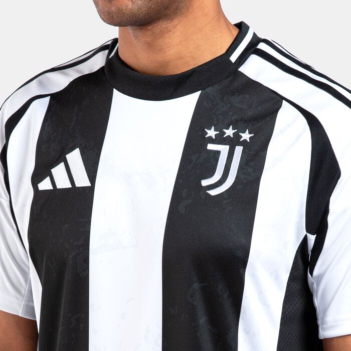 adidas Men's Juventus Home Football Jersey - 2024/25 White adidas Men's Juventus Home Football Jersey - 2024/25 White image number 3