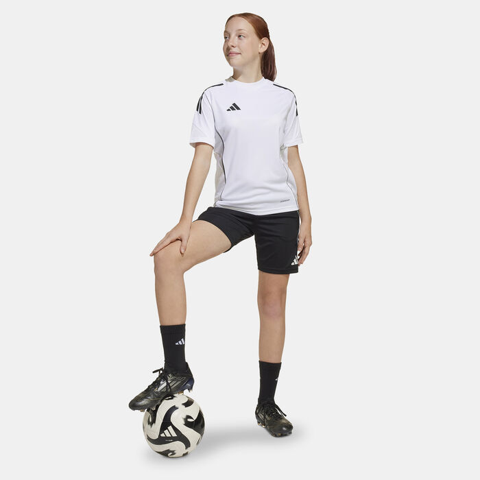 adidas Kids' Tiro 25 Competition Training Football Top White image number 2