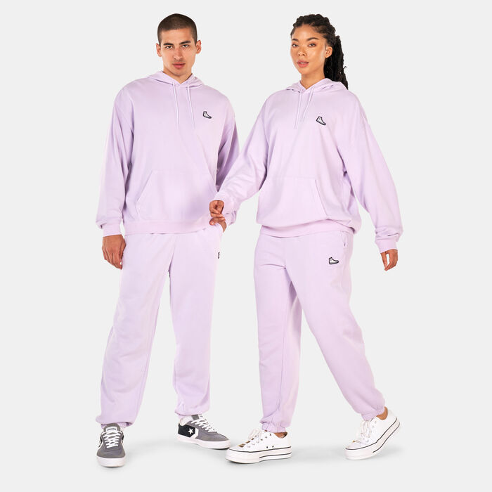 Converse Sneaker Patch Pullover Hoodie Purple Converse Sneaker Patch Pullover Hoodie Purple image number 2