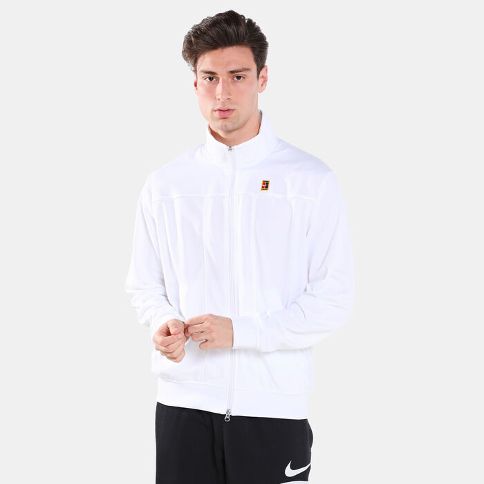 Nike Men's Court Tennis Jacket White Nike Men's Court Tennis Jacket White image number 0
