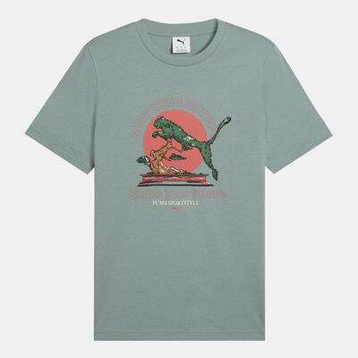 PUMA Men's Bonsai Graphic T-Shirt Green PUMA Men's Bonsai Graphic T-Shirt Green