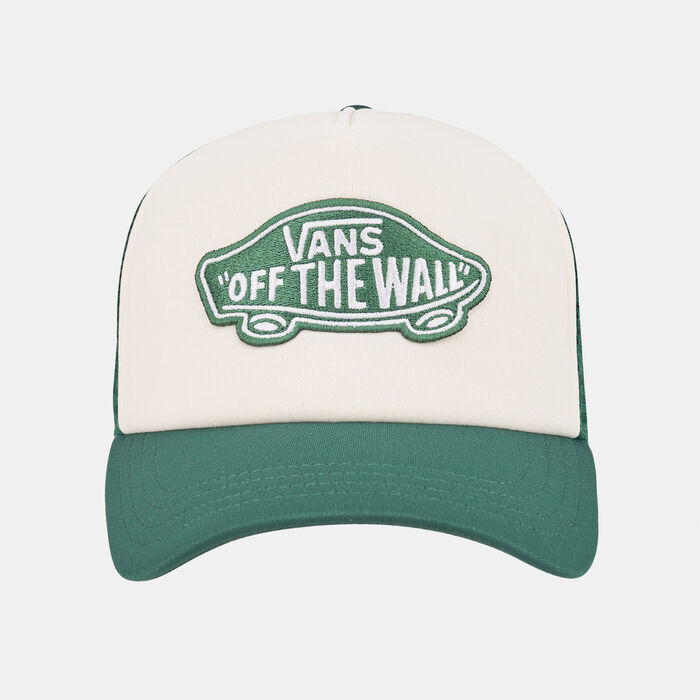 Vans Men's Classic Patch Curved Bill Trucker Cap Green Vans Men's Classic Patch Curved Bill Trucker Cap Green image number 0