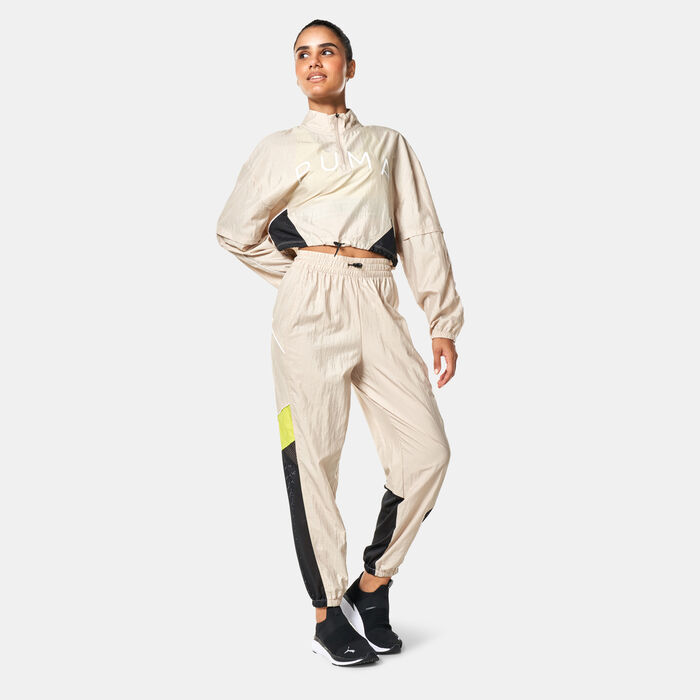 PUMA Women's Fit Move Training Sweatpants Beige PUMA Women's Fit Move Training Sweatpants Beige image number 2
