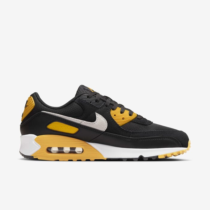 Nike Men's Air Max 90 Shoes Black Nike Men's Air Max 90 Shoes Black image number 3