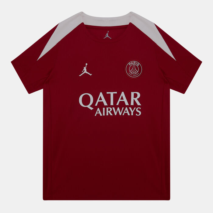 Jordan Kids' Paris Saint-Germain Strike 4th Football Top Red Jordan Kids' Paris Saint-Germain Strike 4th Football Top Red image number 0