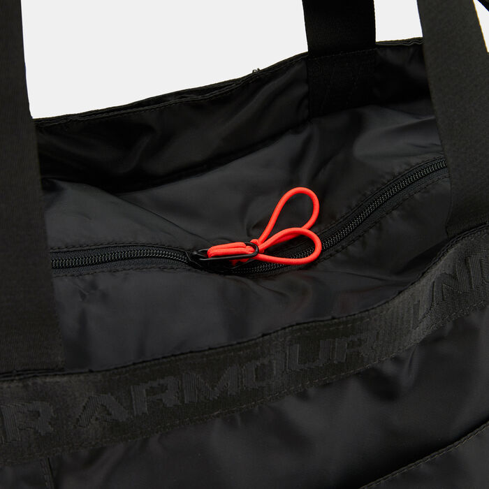 Under Armour Women's UA Essentials Signature Tote Bag Black Under Armour Women's UA Essentials Signature Tote Bag Black image number 3