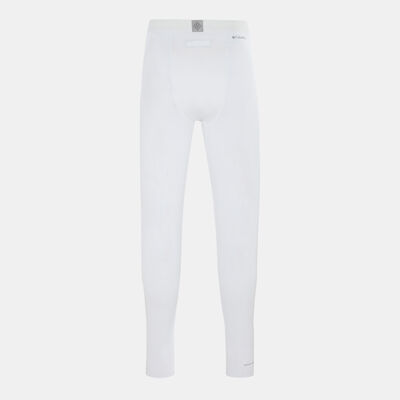 Columbia Men's Omni-Heat Midweight Baselayer Tights White