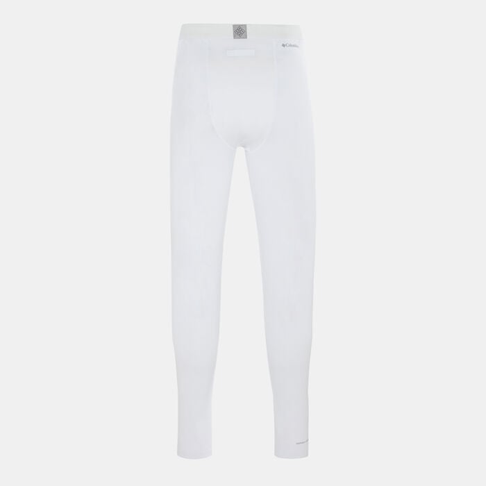 Columbia Men's Omni-Heat Midweight Baselayer Tights White Columbia Men's Omni-Heat Midweight Baselayer Tights White image number 1