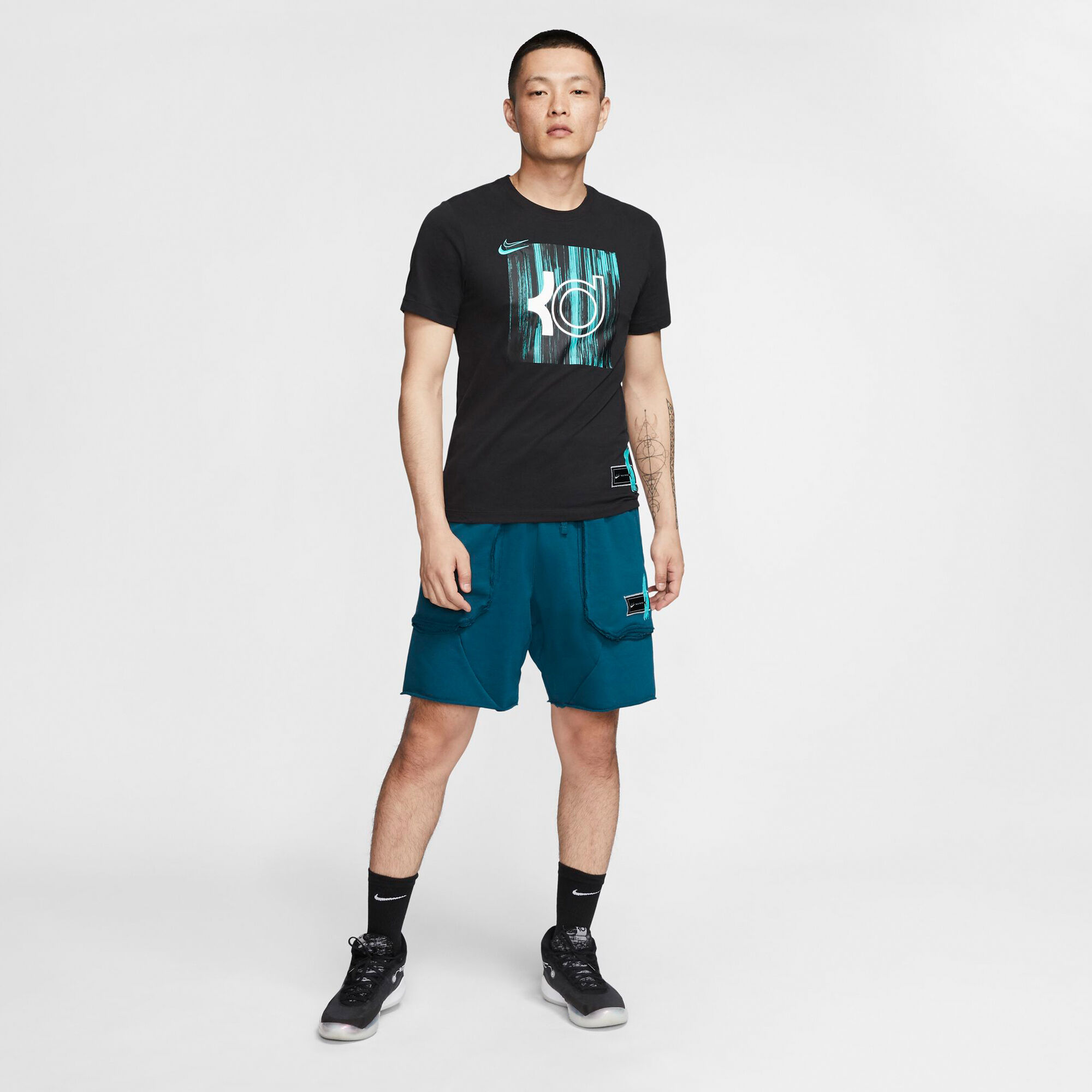 Buy Nike Men s Dri FIT Kevin Durant T Shirt Black in KSA SSS